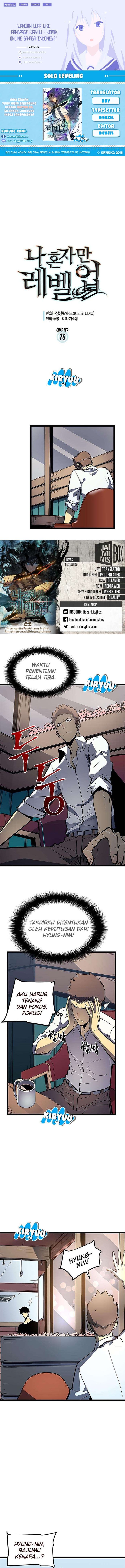 Solo Leveling - Chapter 76 - Page 1