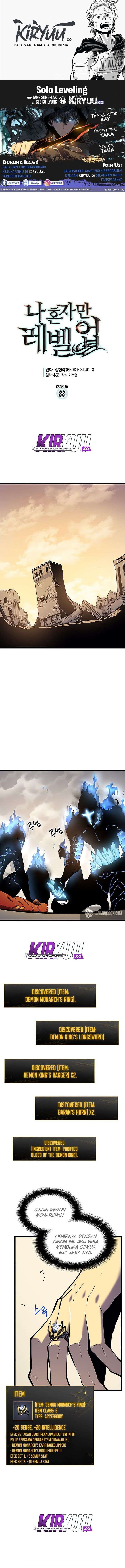 Solo Leveling - Chapter 88 - Page 1