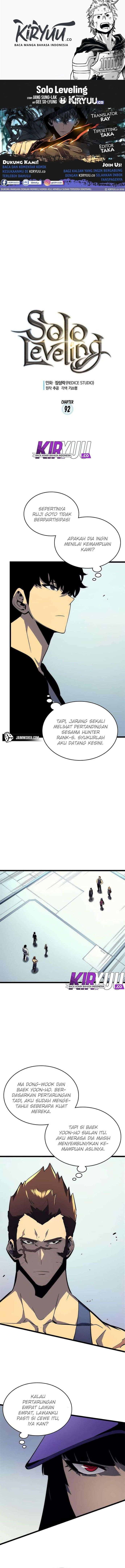Solo Leveling - Chapter 92 - Page 1