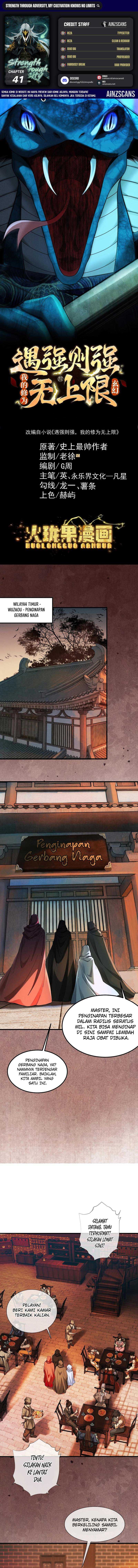 Strength Through Adversity, My Cultivation Knows No Limits - Chapter 41 - Page 1