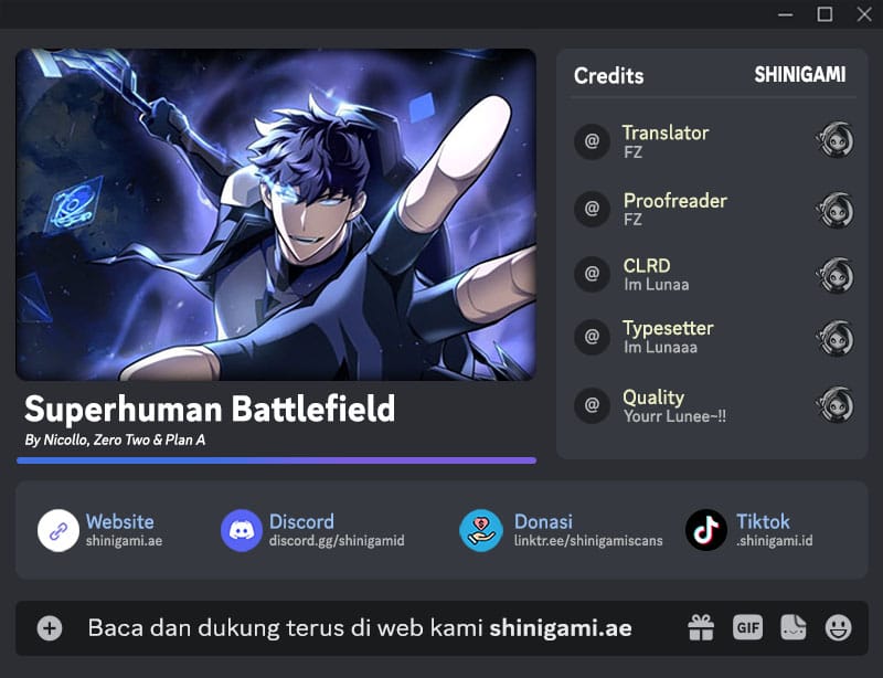 Superhuman Battlefield - Chapter 135 - Page 1