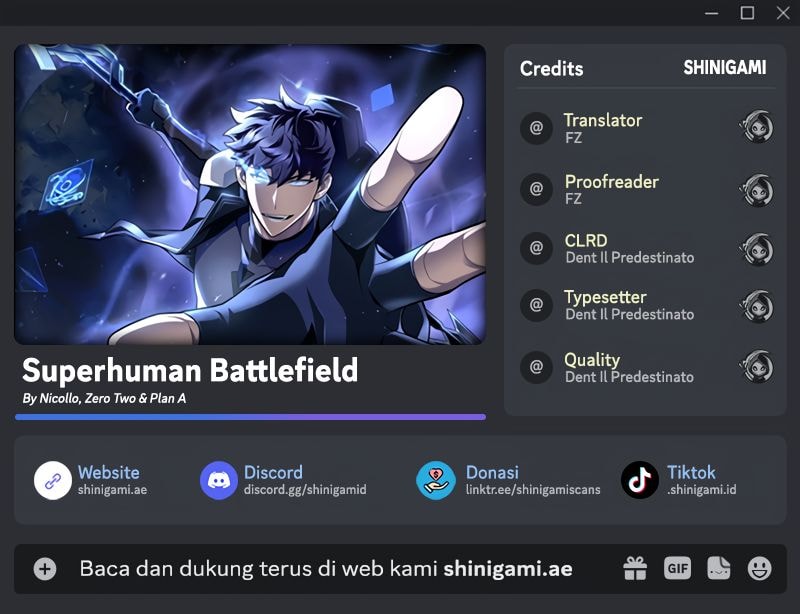 Superhuman Battlefield - Chapter 141 - Page 1