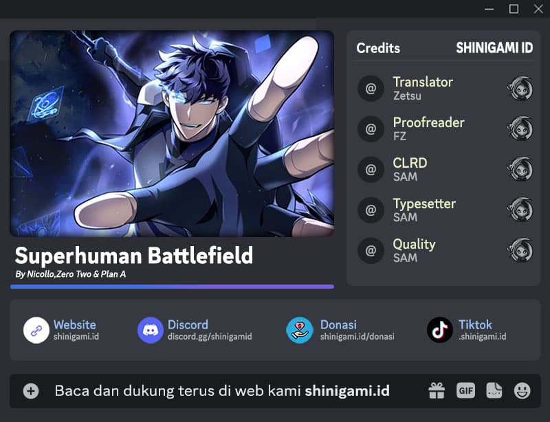 Superhuman Battlefield - Chapter 45 - Page 1