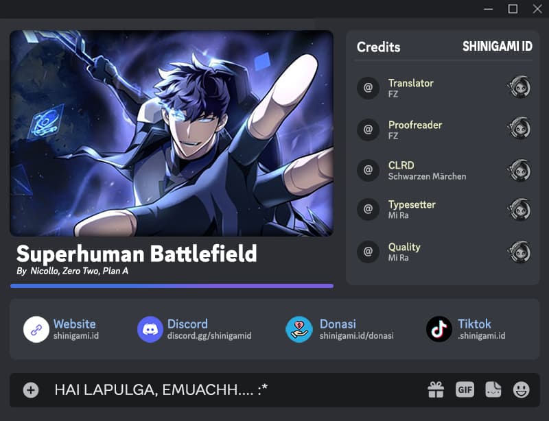 Superhuman Battlefield - Chapter 49 - Page 1