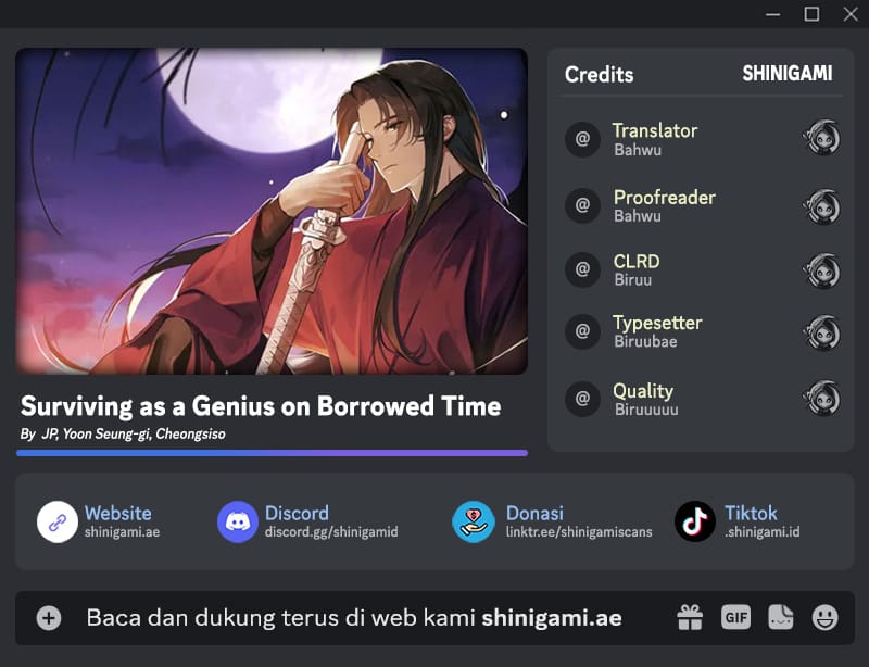 Surviving As A Genius On Borrowed Time - Chapter 18 - Page 1