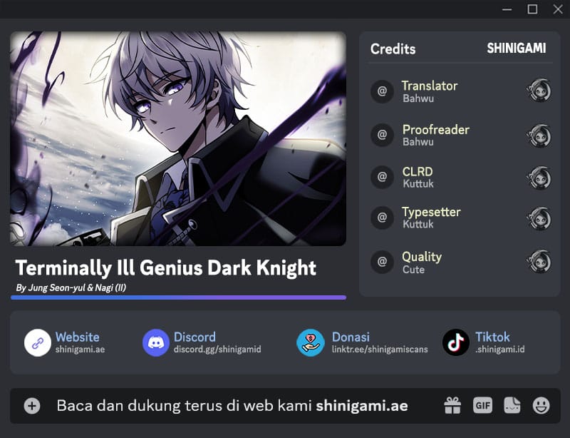 Terminally-Ill Genius Dark Knight - Chapter 88 - Page 1