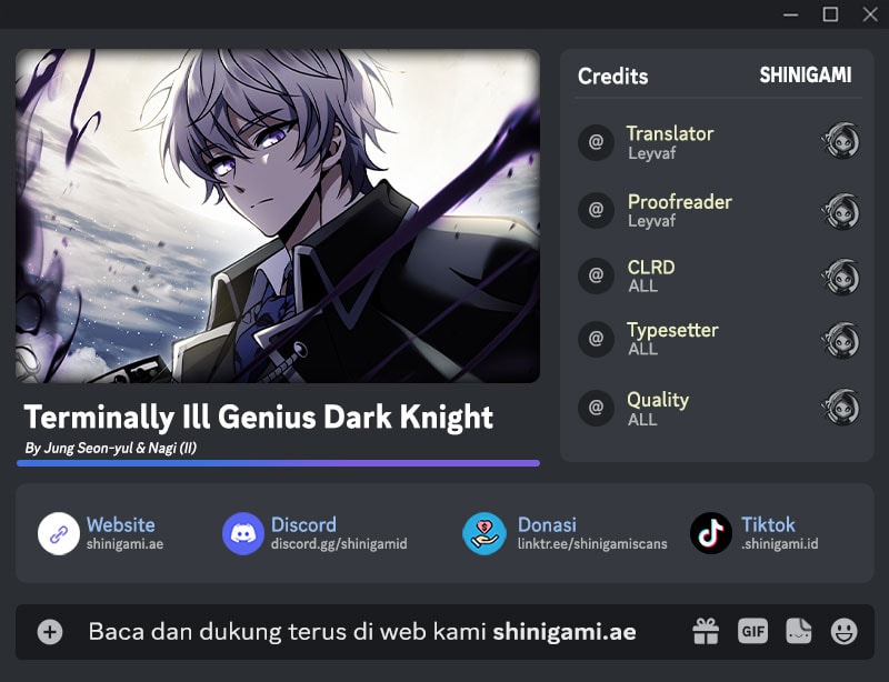 Terminally-Ill Genius Dark Knight - Chapter 94 - Page 1