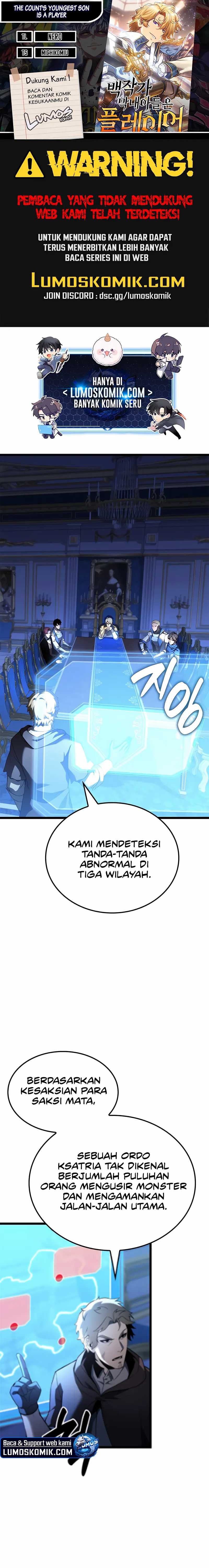 The Count’s Youngest Son Is A Player! - Chapter 110 - Page 1