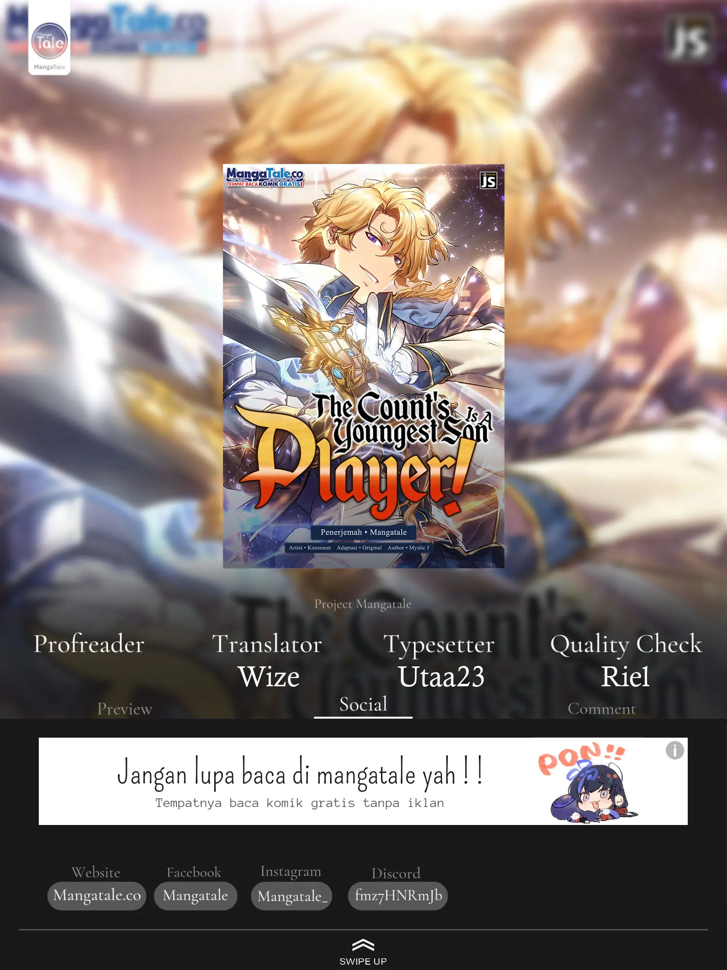 The Count’s Youngest Son Is A Player! - Chapter 44 - Page 1