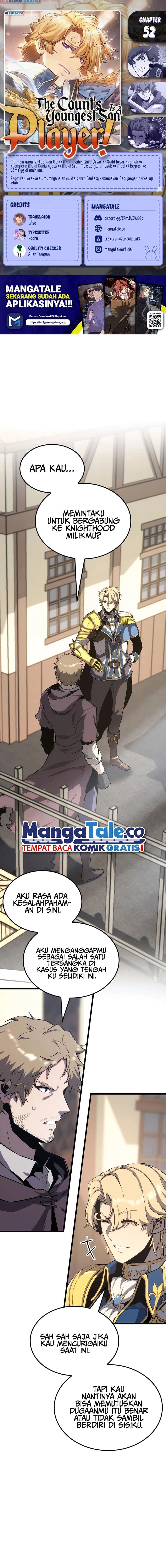 The Count’s Youngest Son Is A Player! - Chapter 52 - Page 1