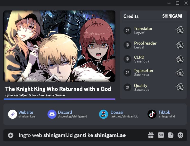 The Knight King Who Returned With A God - Chapter 39 - Page 1