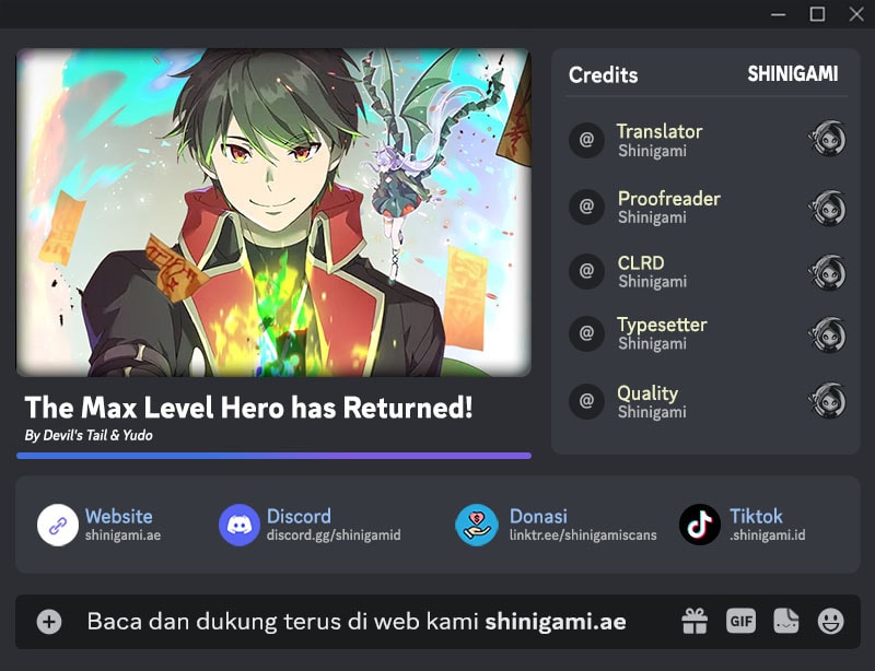 The Max Level Hero has Returned! - Chapter 187 - Page 1