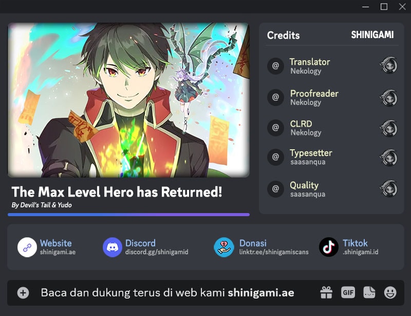 The Max Level Hero has Returned! - Chapter 190 - Page 1