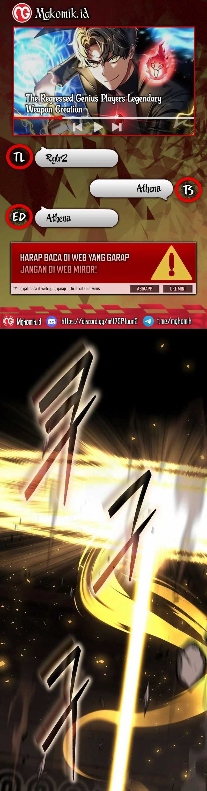 The Regressed Genius Player’s Legendary Weapon Creation - Chapter 30 - Page 1
