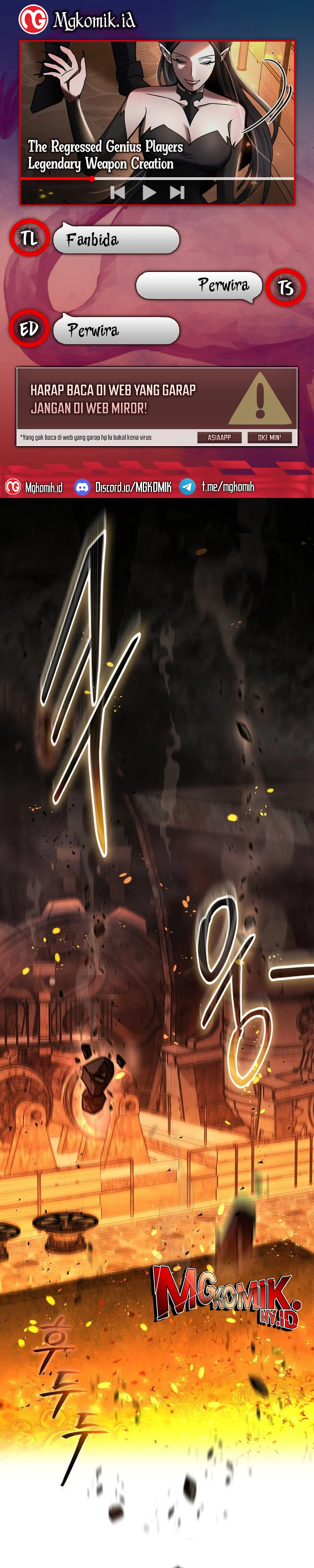 The Regressed Genius Player’s Legendary Weapon Creation - Chapter 31 - Page 1
