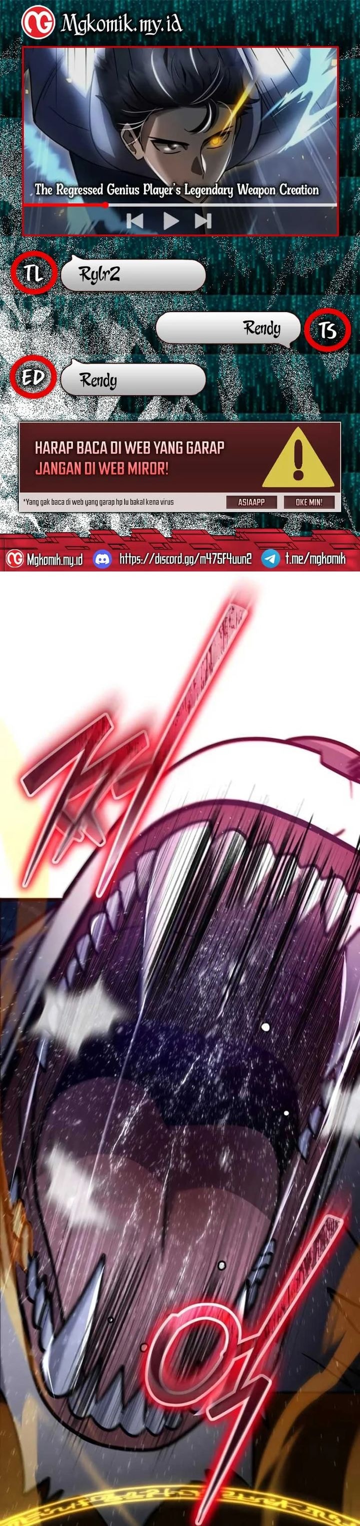 The Regressed Genius Player’s Legendary Weapon Creation - Chapter 42 - Page 1