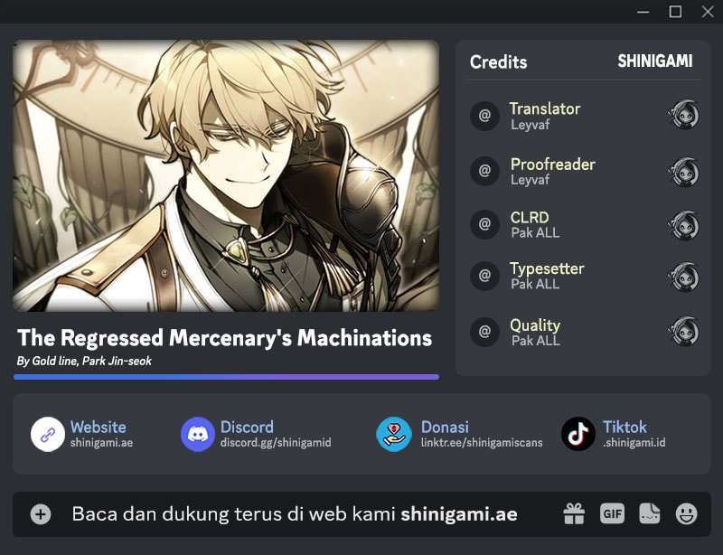 The Regressed Mercenary’s Machinations - Chapter 42 - Page 1