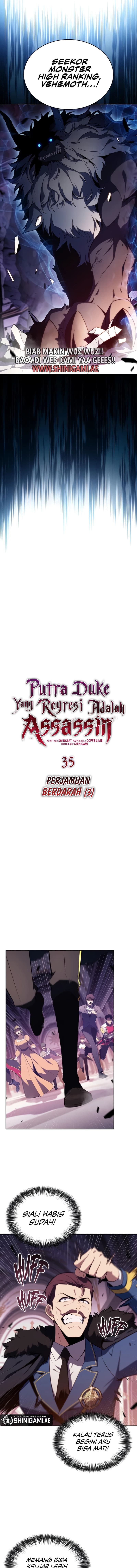 The Regressed Son Of A Duke Is An Assassin - Chapter 35 - Page 4