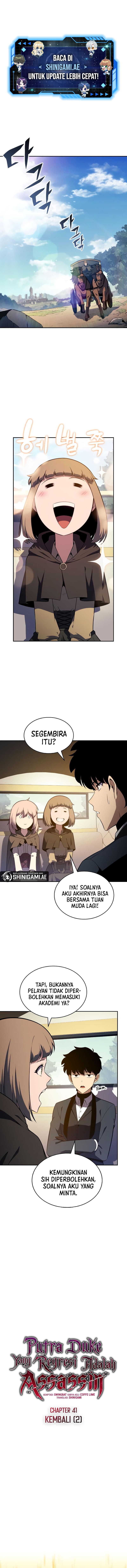The Regressed Son Of A Duke Is An Assassin - Chapter 41 - Page 2