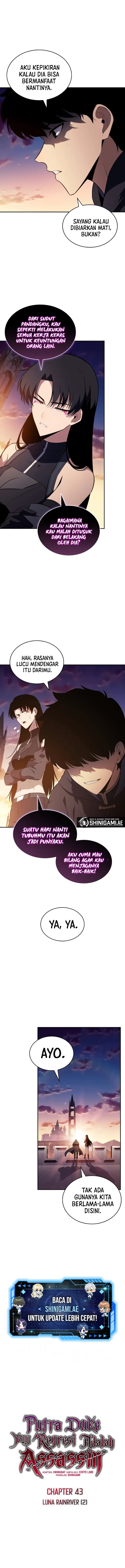 The Regressed Son Of A Duke Is An Assassin - Chapter 43 - Page 3