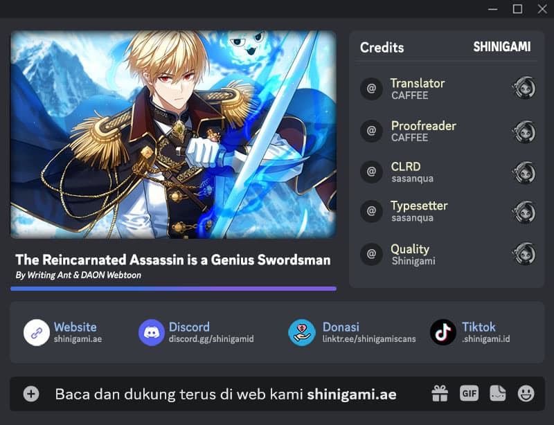The Reincarnated Assassin Is A Genius Swordsman - Chapter 38 - Page 1