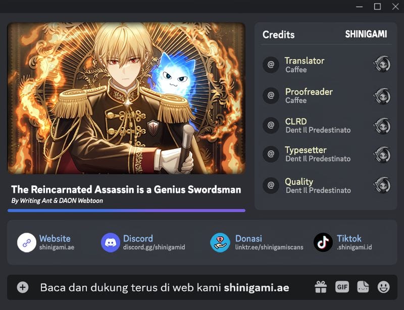 The Reincarnated Assassin Is A Genius Swordsman - Chapter 43 - Page 1