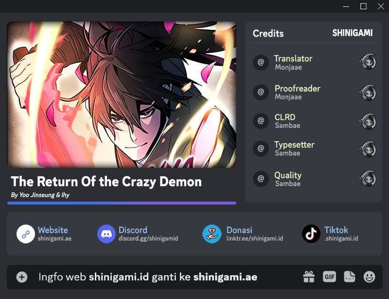 The Return Of the Crazy Demon - Chapter 118 - Page 1