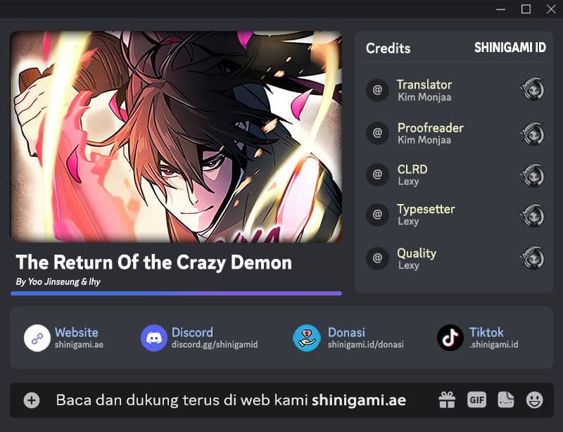 The Return Of the Crazy Demon - Chapter 128 - Page 1