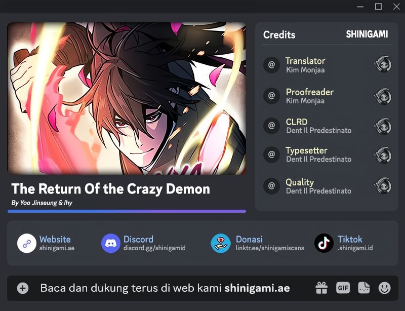 The Return Of the Crazy Demon - Chapter 140 - Page 1