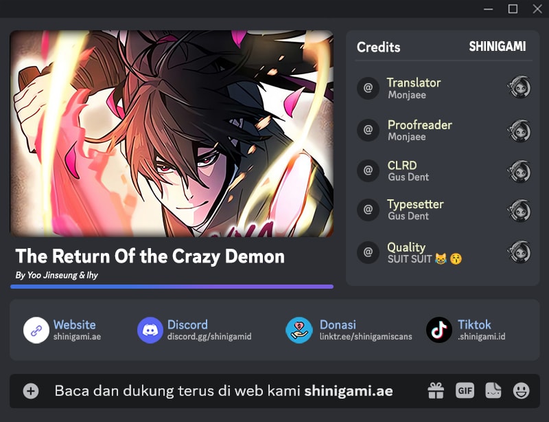 The Return Of the Crazy Demon - Chapter 154 - Page 1