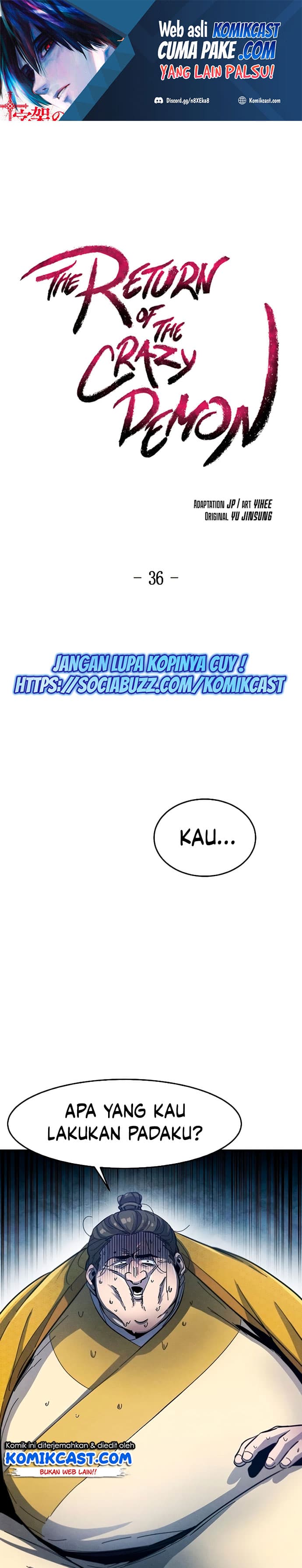 The Return Of the Crazy Demon - Chapter 36 - Page 2