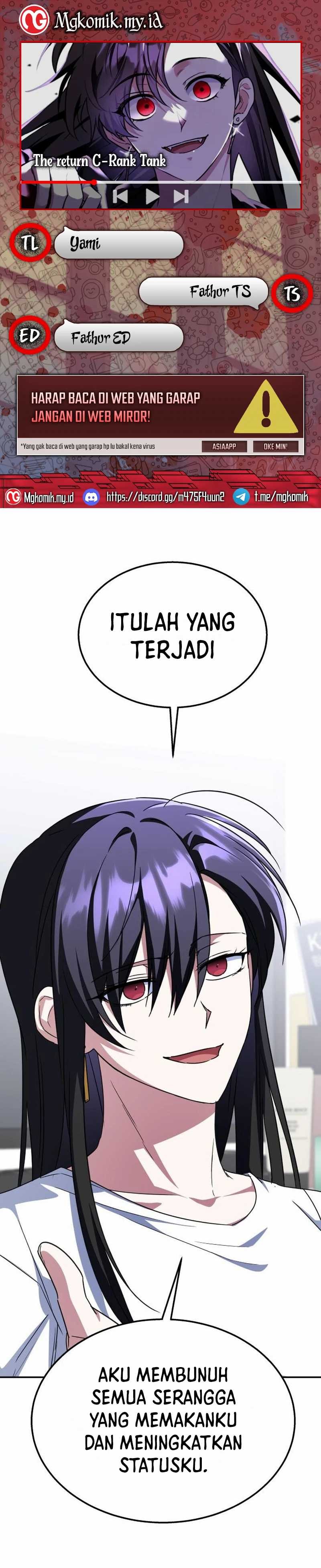 The Returned C-Rank Tank Won’t Die! - Chapter 11 - Page 1