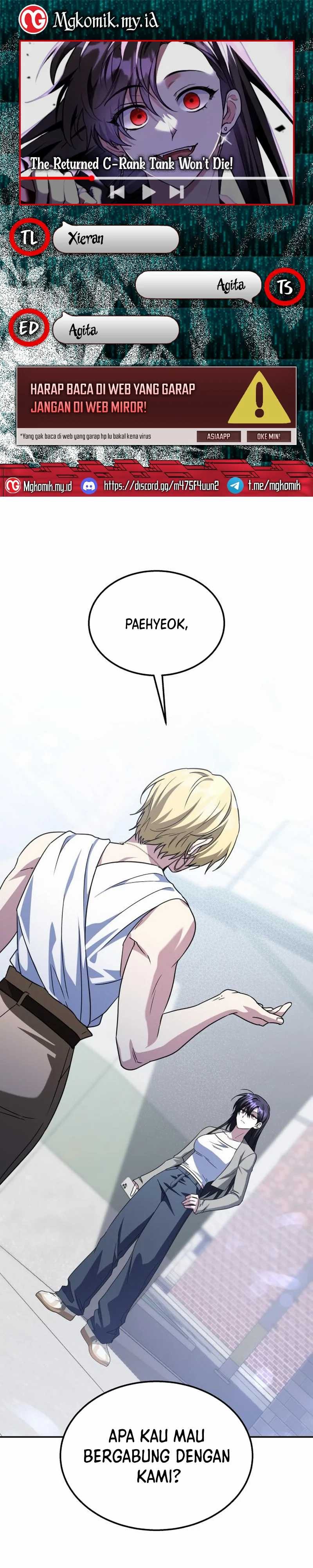 The Returned C-Rank Tank Won’t Die! - Chapter 13 - Page 1