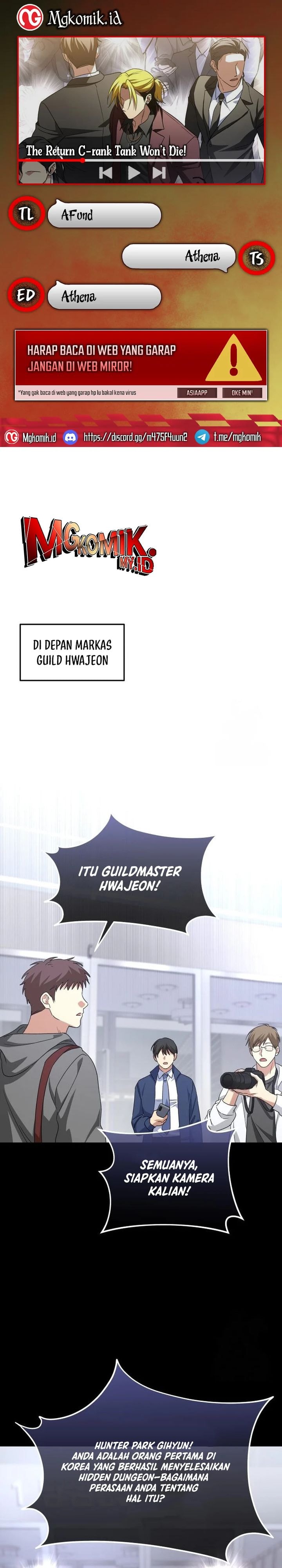 The Returned C-Rank Tank Won’t Die! - Chapter 16 - Page 1
