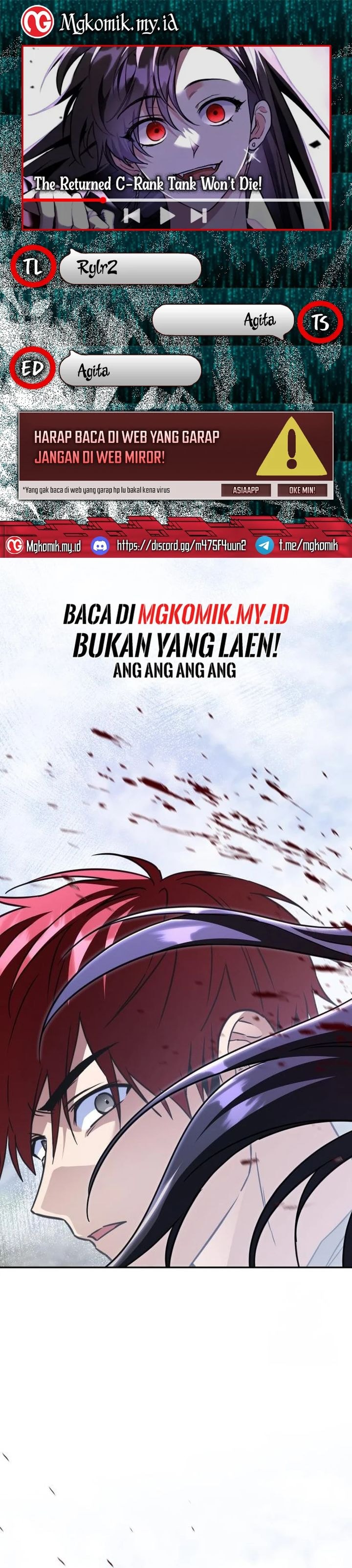The Returned C-Rank Tank Won’t Die! - Chapter 17 - Page 1