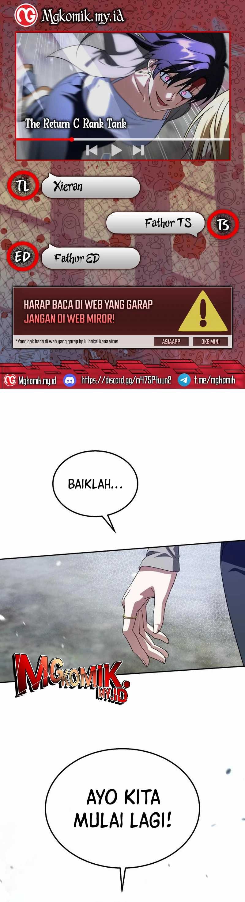 The Returned C-Rank Tank Won’t Die! - Chapter 18 - Page 1