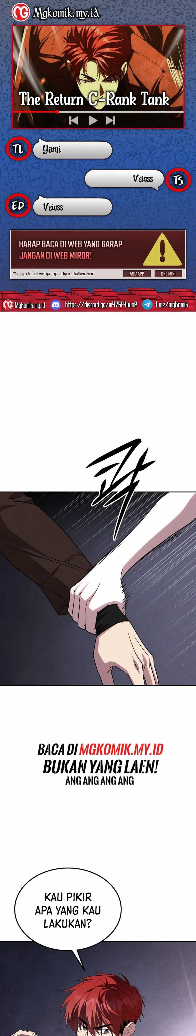 The Returned C-Rank Tank Won’t Die! - Chapter 7 - Page 1