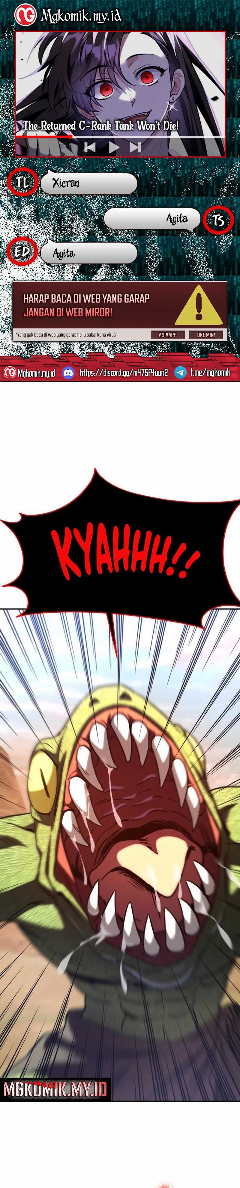 The Returned C-Rank Tank Won’t Die! - Chapter 9 - Page 1