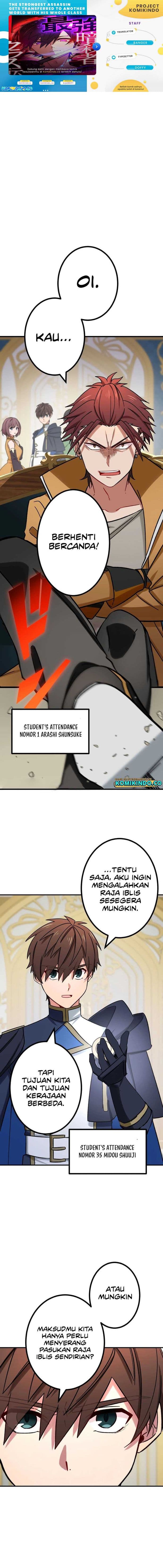 The Strongest Assassin Gets Transferred to Another World With His Whole Class - Chapter 55 - Page 1