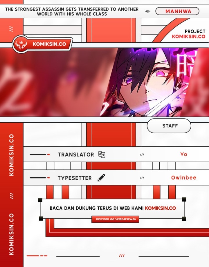 The Strongest Assassin Gets Transferred to Another World With His Whole Class - Chapter 61 - Page 1