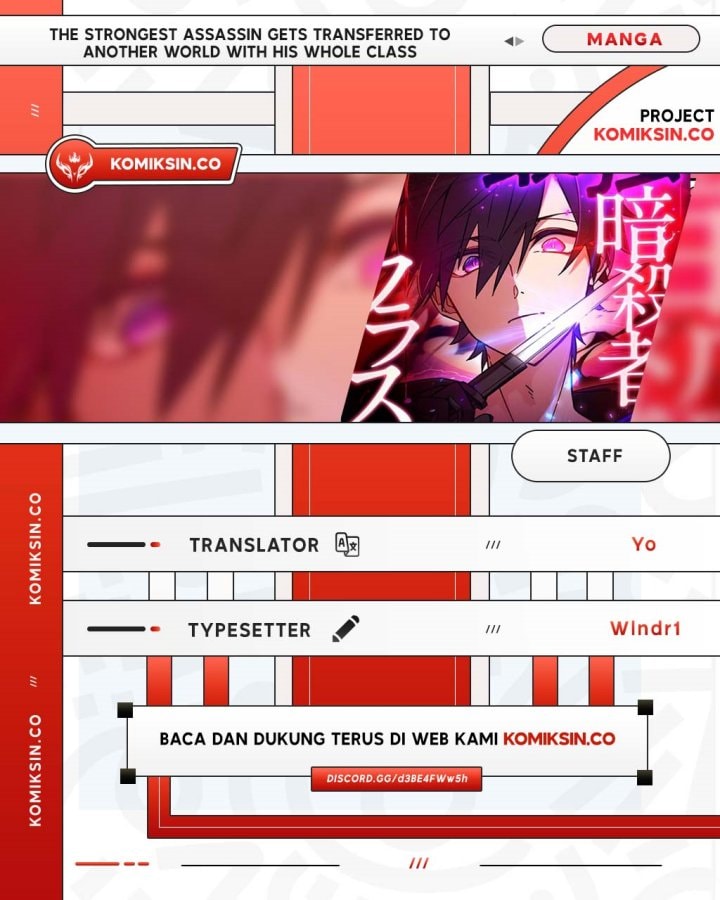 The Strongest Assassin Gets Transferred to Another World With His Whole Class - Chapter 62 - Page 1