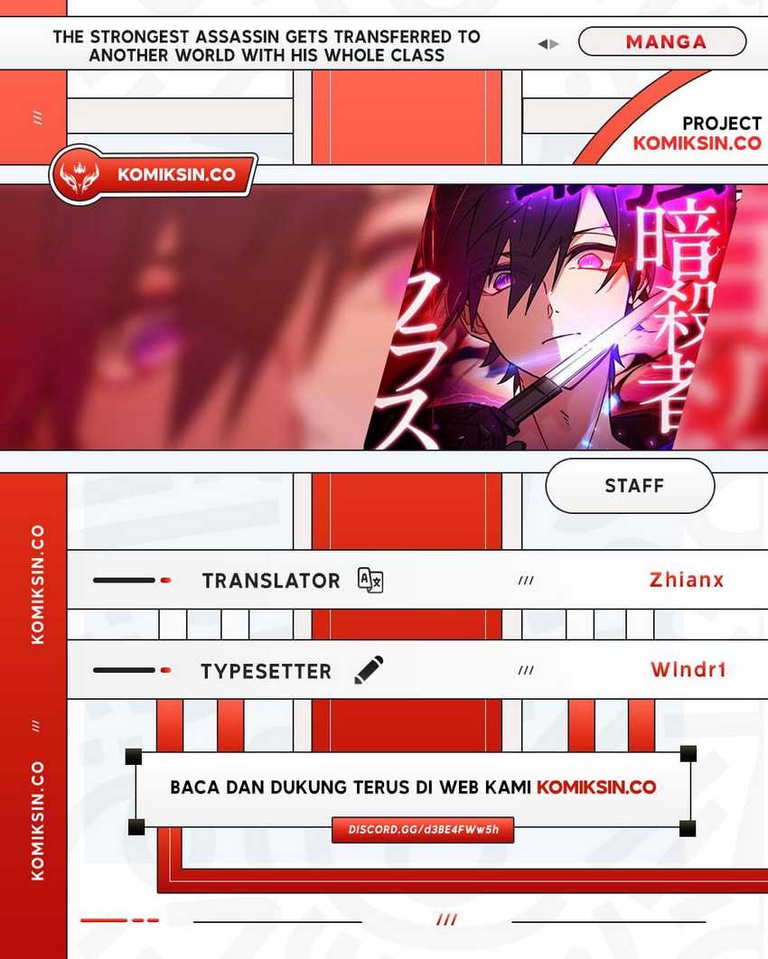The Strongest Assassin Gets Transferred to Another World With His Whole Class - Chapter 63 - Page 1