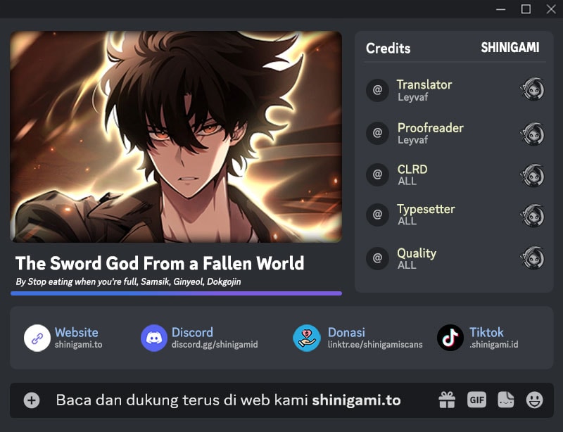The Sword God From A Fallen World - Chapter 14 - Page 1