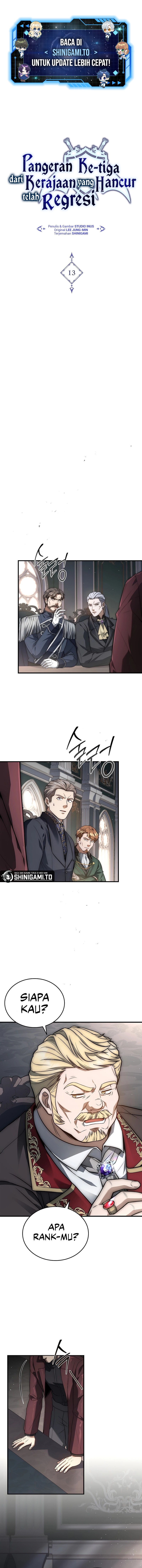 The Third Prince Of The Fallen Kingdom has Regressed - Chapter 13 - Page 2