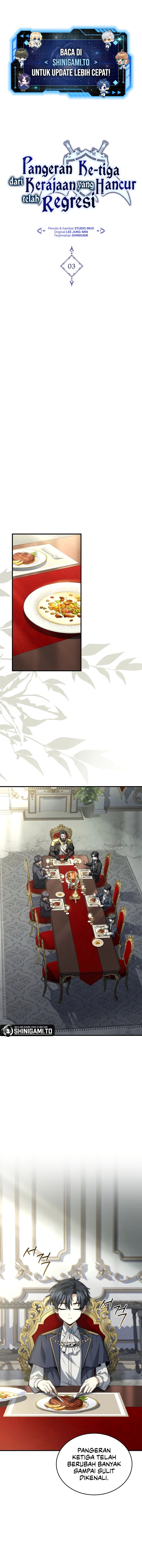 The Third Prince Of The Fallen Kingdom has Regressed - Chapter 3 - Page 2