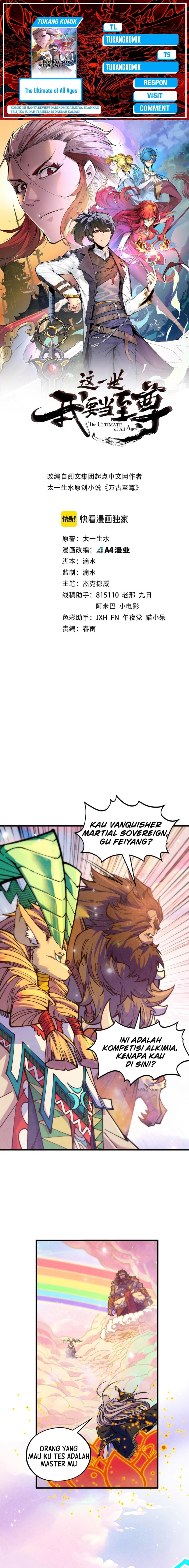 The Ultimate of All Ages - Chapter 393 - Page 1