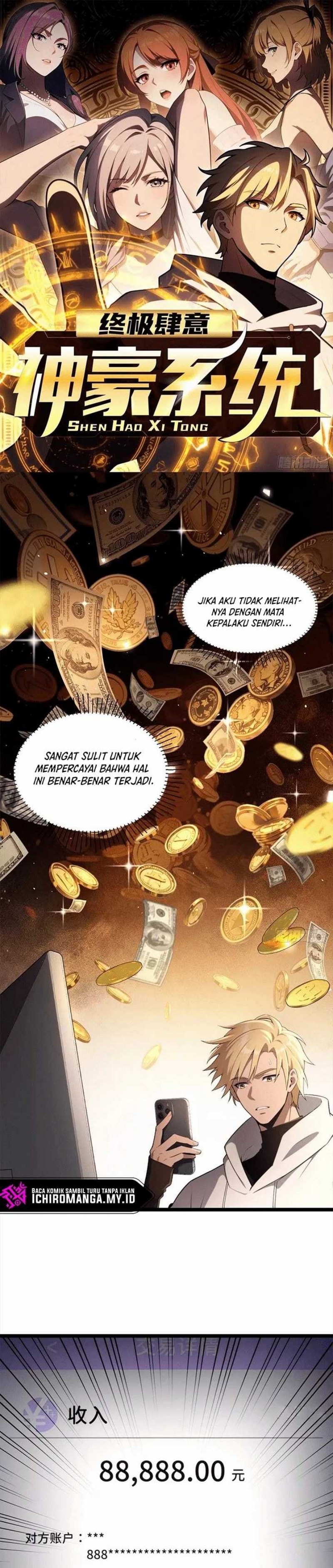 The Ultimate Wantless Godly Rich System - Chapter 2 - Page 3