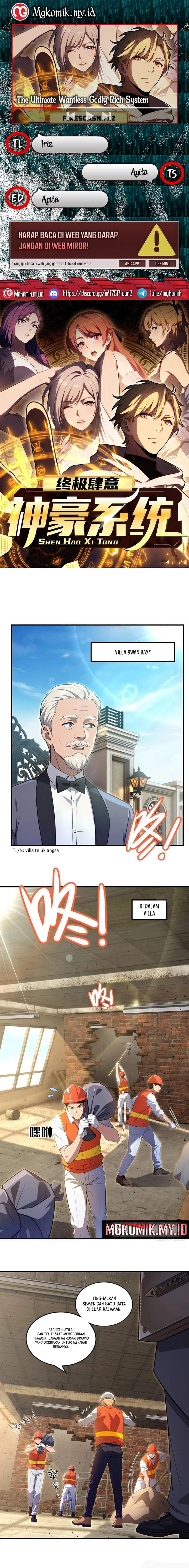 The Ultimate Wantless Godly Rich System - Chapter 30 - Page 1
