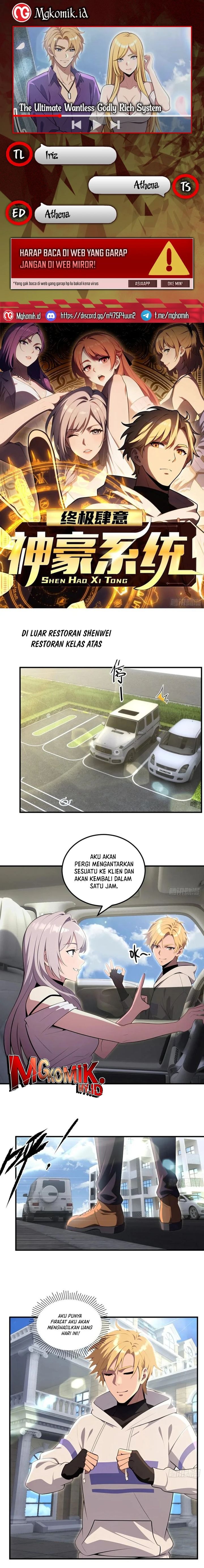 The Ultimate Wantless Godly Rich System - Chapter 31 - Page 1
