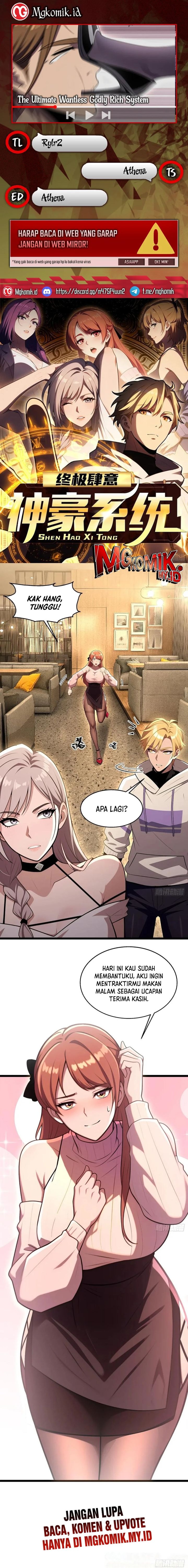The Ultimate Wantless Godly Rich System - Chapter 38 - Page 1